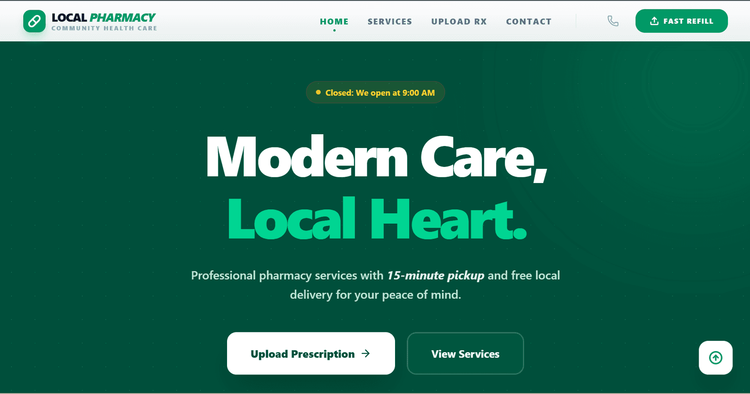 Pharmacy — project screenshot