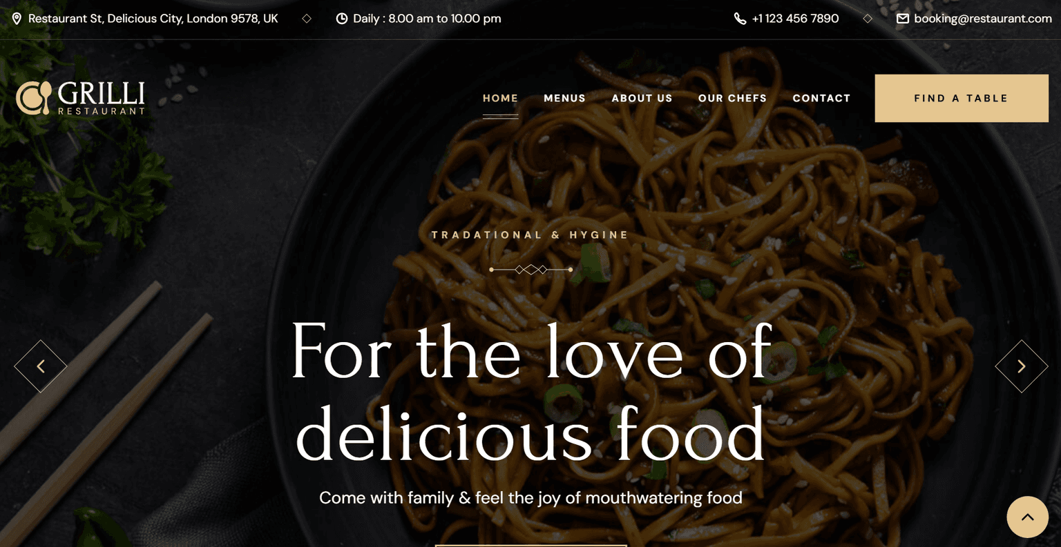 Grilli — project screenshot